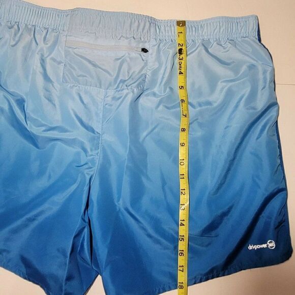 Russell Training Fit Shorts Mens 2XL Dri-Power 360 Blue Athletic - Picture 10 of 12